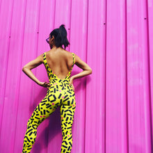 Slash Block Dot Catsuit