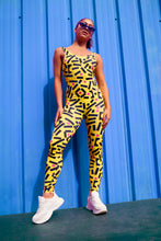 Slash Block Dot Catsuit