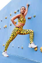 Slash Block Dot  Leggings