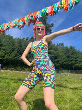 Block Melt UV Playsuit