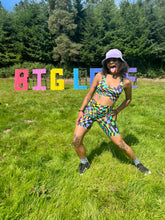 Block Melt UV Crop Top