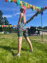 Block Melt UV Playsuit